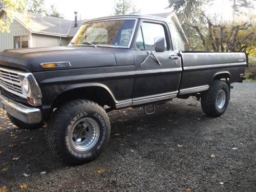 1968 ford f100 4x4 highboy ranger, automatic, 1967 1969 1970 1971 1972