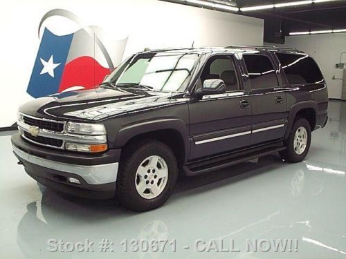 2005 chevy suburban lt 4x4 sunroof dvd htd leather 66k! texas direct auto