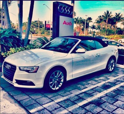 2013 audi a5 convertible 2.0t premium (from owner)