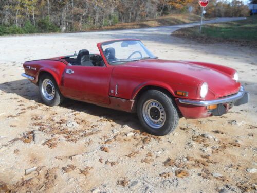 1972 triumph spitfire iv hardtop convertible