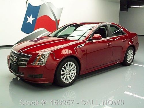 2011 cadillac cts sedan auto leather bose audio 11k mi texas direct auto