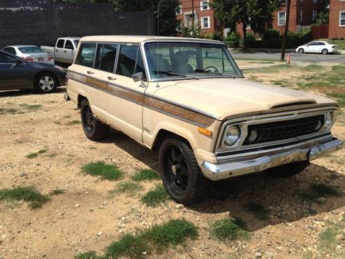 1977 jeep wagoneer custom build