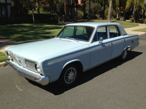 ORIGINAL CALIFORNIA RUST FREE BLACK PLATE PLYMOUTH VALIENT, US $4,200.00, image 4