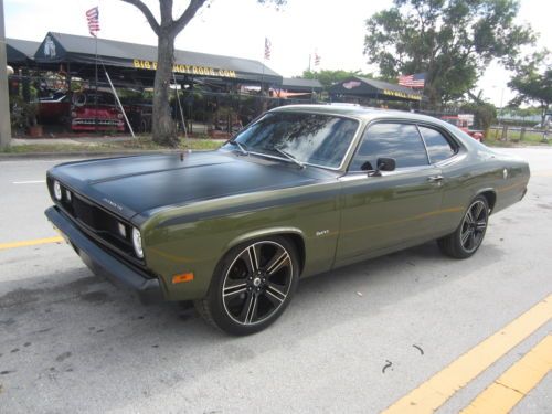 1971 plymouth duster v8 4 speed mopar muscle car restored fl car make offer