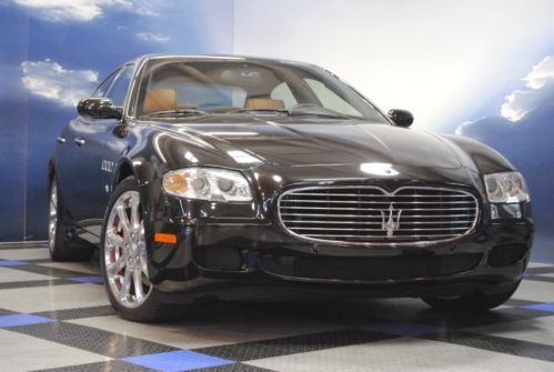 *stunning*06 maserati quattroporte~only 12k mi~navi~sunroof~4.2v8 400hp~19&#034;whls