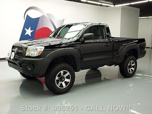 2011 toyota tacoma reg cab 4x4 lift 5-spd alloys 48k mi texas direct auto