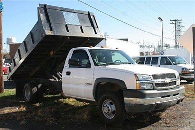 2004 chevy silverado 3500 wt rwd chassis reg cab 6.0l v8 call dave (336)669-2143