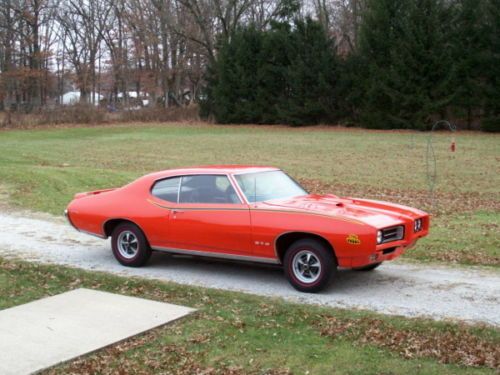 1969 pontiac gto judge phs documented 4 speed ram air iv 4.33 gears