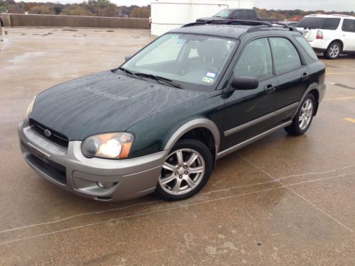 2005 subaru impreza outback sport wagon one owner clean carfax 60 days free warr