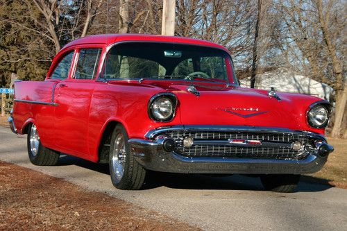 1957 chevrolet 150 2 door frame off rotisserie restoration beautiful 57 chevy