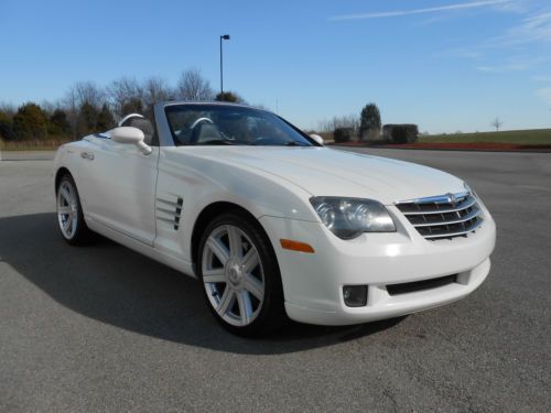 2005 chrysler crossfire limited convertible 3.2l leather heated seats automatic