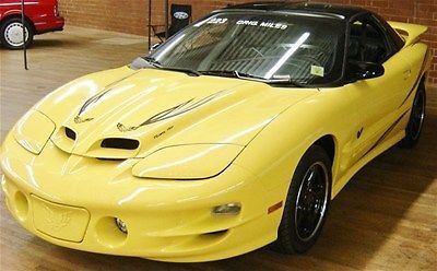02 trans am 5.7l collector yellow 232 low miles