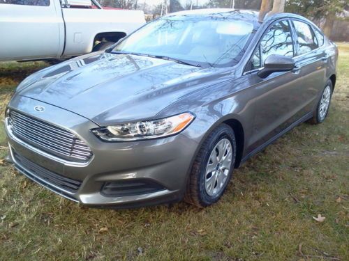 2013 ford fusion s sedan 4-door 2.5l