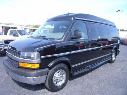 2012 chevy express g2500 9 passenger rocky ridge hightop conversion van