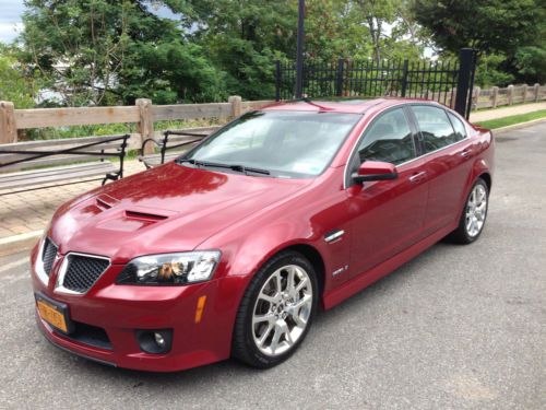 2009 pontiac g8 gxp sedan 4-door 6.2l