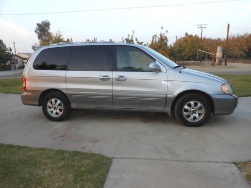 2005 kia sedona ex, elderly owned