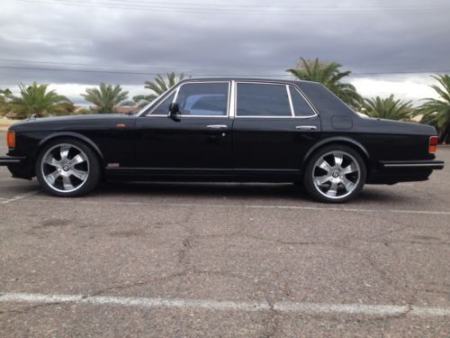 1990 bentley turbo r - exceptional luxury sedan. all new interior, custom wheels