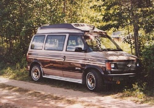 1987 astro conversion van chevrolet mark lll &amp; custom