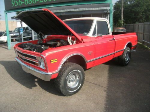 1968 chevy short bed texas 4x4 big block chevrolet, image 6