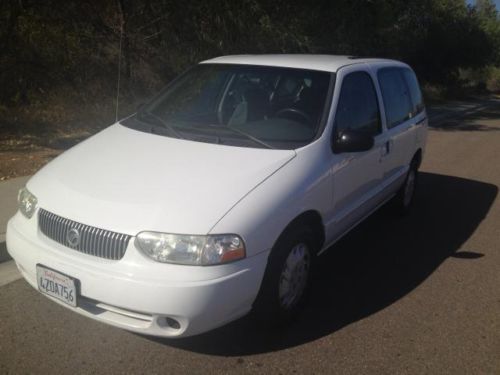 2002 mercury villager mini passenger van 3-door 3.3l 7 seats low miles 69k