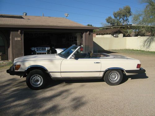 1980 mercedes 450 sl convertible project car