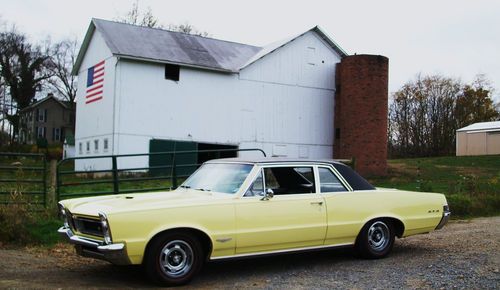 1965 pontiac gto phs doccumented 389 v8