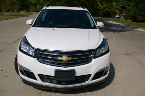 2013 chevrolet traverse lt-2 suv, awd, leather, panroof,