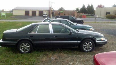 94 cadillac seville sls loaded power everything dark green, image 4