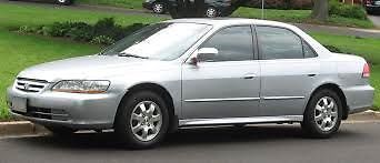 2001 silver honda account excellent mileage