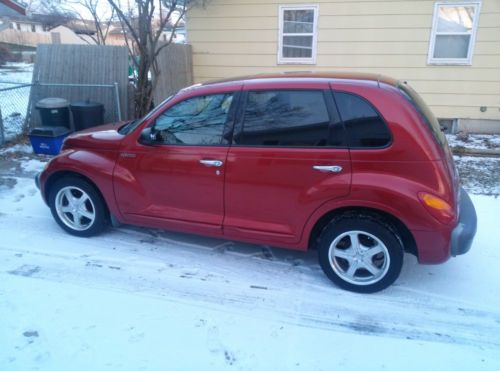 Price reduced on classic pt cruiser in cherry red - $3999 (marion, ia)