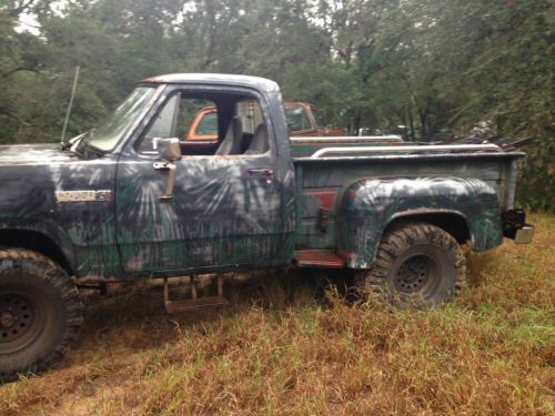 1979 dodge power wagon step side parts
