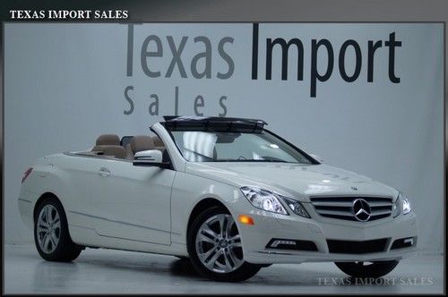 11 e350 cabriolet,premium 2,white/beige,1.99% financing