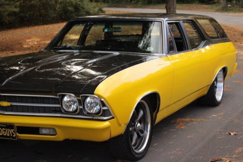 1969 Chevy Chevelle Concours Custom Good Guys Theme PW PDB MUST SEE wagon, image 4