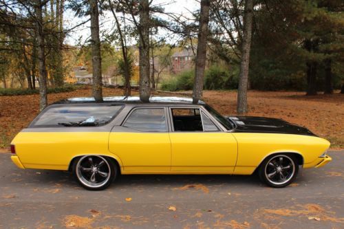 1969 Chevy Chevelle Concours Custom Good Guys Theme PW PDB MUST SEE wagon, image 14