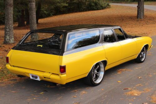1969 Chevy Chevelle Concours Custom Good Guys Theme PW PDB MUST SEE wagon, image 15