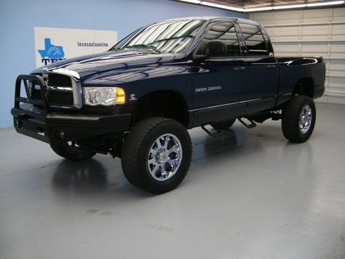 We finance!!!  2004 dodge ram 2500 hd slt 4x4 5.9 cummins diesel auto lift 1 own