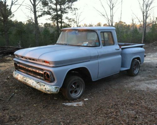 1962 chevy c-10 truck stepside ratrod project