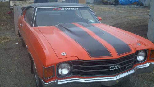 1972 chevrolet chevelle ss