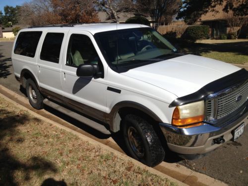 2001 ford excursion limited sport utility 4-door 7.3l