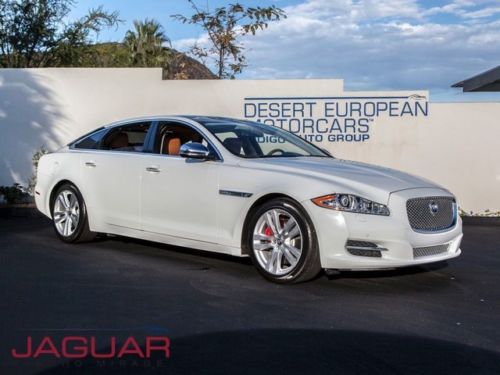 2012 jaguar xjl polaris white navy executive package navigation badge deletion