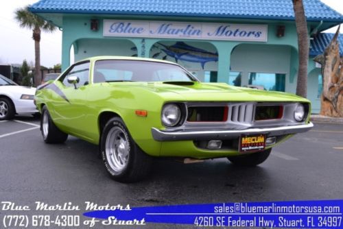 440 auto v8 480 stroker cuda lime light restored ready to drive today!