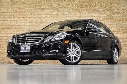 2010 mercedes benz e550 4matic! 1ownr! premium 2! amg sport! driver assist! svcd