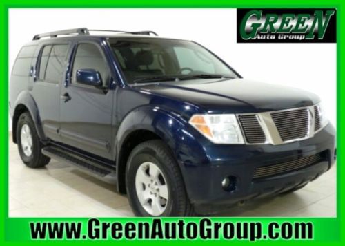 Blue sport utility se 4l v6 24v rwd suv 4x4 tow pkg 6 disc cd tinted