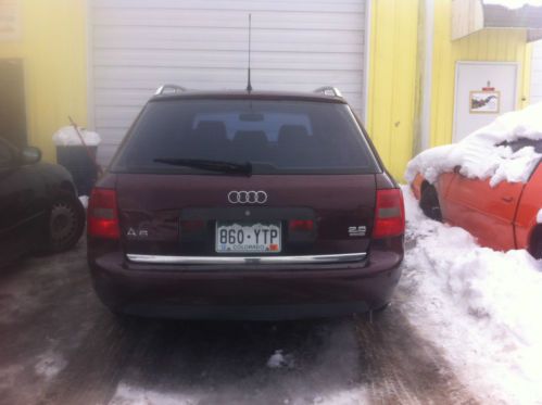 1999 audi a6 quattro avant wagon 4-door 2.8l