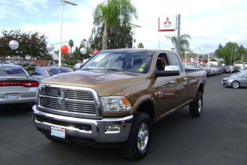 Laramie longhorn diesel truck 6.7l nav crew cab 4wd limited automatic dvd-audio