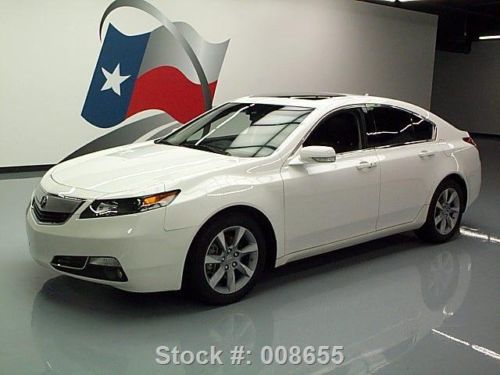 2012 acura tl tech leather sunroof nav rear cam 29k mi texas direct auto