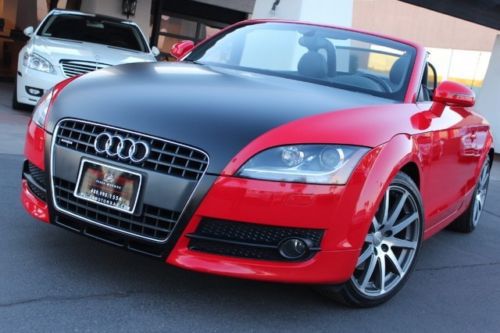 2010 audi tt roadster premium plus pkg. auto. warranty. 1 owner. clean carfax.