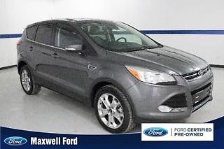 13 ford escape fwd 4dr sel leather seats sync sirius ford certified pre owned