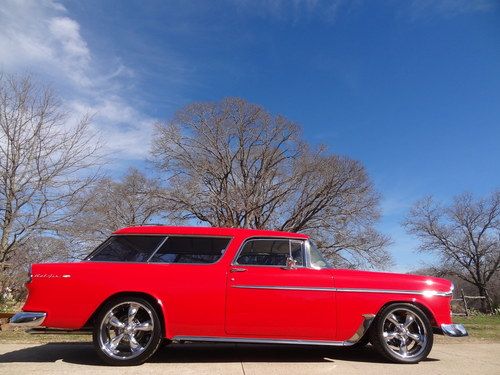 1955 chevrolet belair nomad ls6 wagon  paul newman chassis &amp; corvette suspension