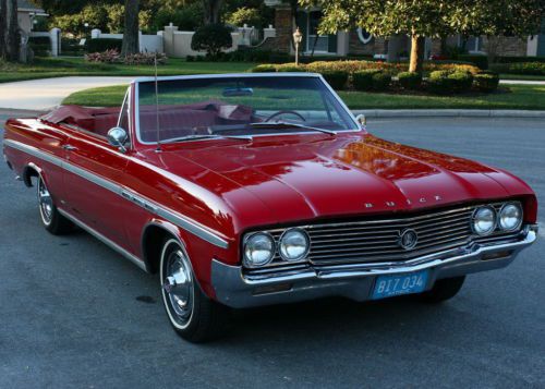 Amazingly beautiful low mile survivor -1964  buick skylark convertible - 65k mi